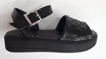 Suecos Sandalias Mujer Dama Angies Shoes Plataforma Moda 