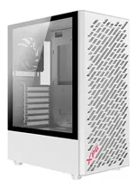 Gabinete Gamer Xpg Valor Air Cristal Templado Mt Chassis Color Blanco