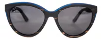 Gafas De Sol De Madera - Modelo Blue Hole - Woot8