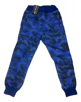 Pantalón Joggins Camuflado Niño Con Frisa Calidad