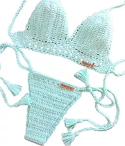 Bikini Tejido Al Crochet