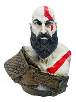 Boneco Busto Kratos God Of War Jogo Colecionavel Resina