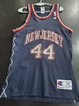Camiseta Basquet New Jersey Nets Champion Van Horn Nba