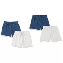 Ropa Para Bebe Shorts Paquete De 4 Talla 12 Meses