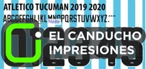 Tipografia Vectorizada Atletico Tucuman 2019-2020