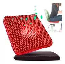 Cojin Ergonomico Silicon Gel Panal Asiento Auto Silla Comodo