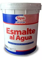 Tineta Esmalte Al Agua Sipa Satinado Blanco Pinturasonlinecl