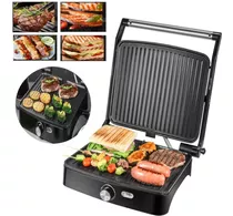 Parrilla Electrica Portatil Grill Tostadora Sandwichera1800w