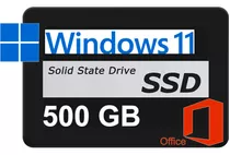 Ssd 500gb Com Windows 11 Instalado + Pacote Office