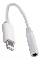 Cable Adaptador De Lightning Para (iPhone) A Auricular 3,5mm