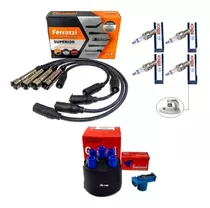 Kit Cables + Bujias 1e Bosch + Tapa Rotor Vw Gol Power 