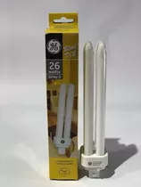 Lámpara Dulux General Electric 26w 4pin 3000k G24q-3