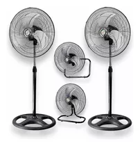 Ventilador 18 Pulgadas 3 En 1 Pack De 2  Mesa,pared,pedestal