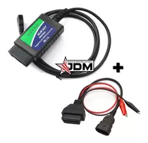 Scanner Elm327 Usb Español + Adaptador Fiat 3 Pin Obd2 Envio