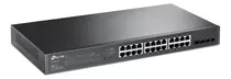 Switch Smart De 28 Puertos Gigabit, Con 24 Puertos Poe+ /vc