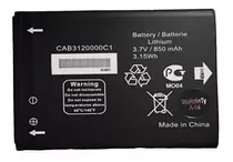 Bateria Alcatel Cab3120000c1
