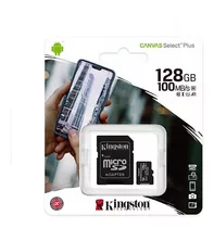 Memoria Externa Micro Sd 128 Gb Kingston Clase 10 Original