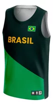 Regata Masculina Seleção Brasileira Dry Fit Premium