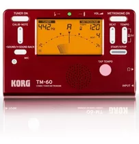 Korg Tm 60 Rd Metrónomo Afinador Digital Nuevo!