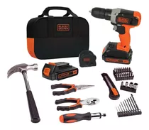 Taladro Atornillador Inalámbrico De 10mm Black+decker Bcd702pk2b 20v + Accesorio