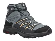 Botas Salomon Para Mujer Borcego Daintree Mid Goretex Gtx