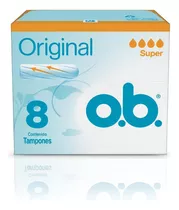 Tampones Ob Originales Super X 8 Un O.b. Originales - Super