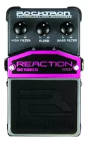 Pedal De Efeitos Rocktron Reaction Octaver Para Guitarra