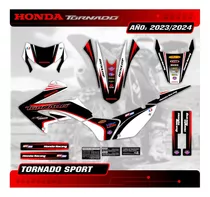 Kit Calcos - Grafica Honda Tornado 250 2023 - Laminados