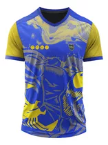 Camiseta Boca Talle Grande  Especial Partido Tela