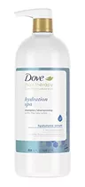 Dove Hydration Spa Therapy Shampoo Con Suero Hialurónico Par