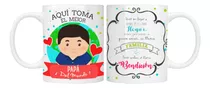 Tazon Taza Aqui Toma La Mejor Mamá Tia Abuela Diseño Gratis