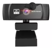 Webcam Camara 2k Multiplataforma Microfono Tripode Incluido