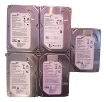 5 Disco Rígido Seagate 3.5 500gb Pc Sucata Sem Garantia Para Retirada De Peças