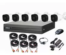 Cctv Kit Profesional Dahua Dvr 8ch + 6 Cam 1080p Tienda9cl