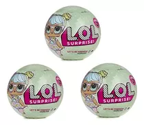 3 Bolas Lol Sorpresa Lil Indignantes Series 2 - Y92dr