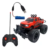 Carrinho Controle Remoto 4x4 Monster Presente Para Menino