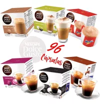 Kit 96 Cápsulas Nescafé Dolce Gusto Seleção