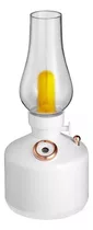 Humidificador Purificador Aire Difusor Aromas Retro Vintage Color Blanco