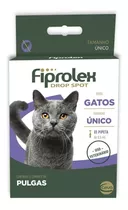 Pipeta Antiparasitário Para Pulga Ceva Fiprolex Drop Spot Para Gato