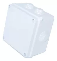 Caja Plexo Blanca 100x100x70 Mm 4x4 Ip65 Ik08 Con Cono Jwk