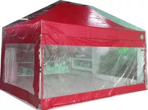 Tenda Sanfonada 3x4,5 Fechada 2 Laterais 