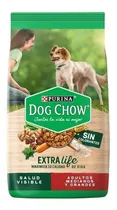 Alimento Dog Chow Salud Visible Sin Colorantes Para Perro Adulto De Raza Mediana Y Grande Sabor Mix En Bolsa De 21kg