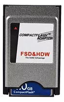Pcmcia Compact Flash Pc Cf Adaptador De Lector De Tarjetas D