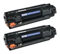 Kit Com 2x Toner M1130 M1132 P1102 Cb435 436 Ce285a 85a