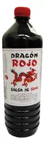 Salsa Soya Oscura Marca Dragón Rojo - Botella Pet Cont. Neto: 1 Litro - Ideal Para Preparaciones De Comida Oriental (china, Japonesa, Tailandesa, Coreana)