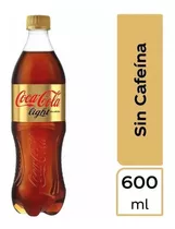 Paquete 12 Pc Coca-colas Refresco Light Sin Cafeína 600 Ml