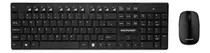 Kit Teclado E Mouse Sem Fio Multilaser 2.4ghz Usb Preto