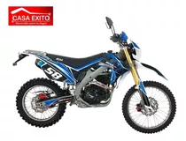 Moto Igm Dirt Bike Cb 250cc Año 2022 Color Ro/ Az 0 Km