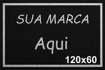 Tapete Personalizado Capacho 120x60 Logomarca 12mm 