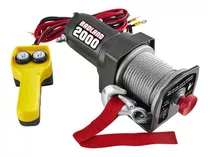 Winch 12 Volt 2000 Lb ( 907 Kilos ) Para Remolcar Badland